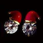 Christmas Santa Stud Earrings