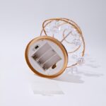 Christmas Tree Copper Wire Night Light – Crystal Pendant Holiday Table Decor - Image 10
