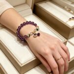 Classic Amethyst Bead Bracelet - Image 11