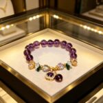 Classic Amethyst Bead Bracelet - Image 8