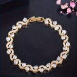 Colorful Wave Stone Bracelet – Fashionable Tennis Bangle for Women - Image 7
