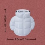Creative Down Jacket Plastic Pen Holder, 3D Printed Desktop Organizer, Cute Puffer Jacket-Shaped Pencil Container, Desk Decoration & Gift - Image 5