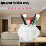 Creative Down Jacket Plastic Pen Holder, 3D Printed Desktop Organizer, Cute Puffer Jacket-Shaped Pencil Container, Desk Decoration & Gift - Image 4