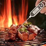 Digital Food Thermometer with LCD Display