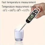 Digital Food Thermometer with LCD Display