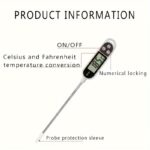Digital Food Thermometer with LCD Display - Image 3