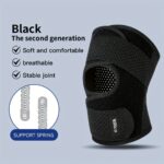 Elastic Strap Sports Knee Brace, Unisex Breathable Polyester Fitness Basketball Knee Support, Suitable for Various Outdoor Sports - Image 8