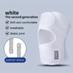 Elastic Strap Sports Knee Brace, Unisex Breathable Polyester Fitness Basketball Knee Support, Suitable for Various Outdoor Sports - Image 6