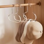 Hanging Organizer Hook – Anti-Slip Round Hook for Wardrobe Hangers, Space-Saving Closet Storage Solution - Image 9