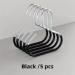 Hanging Organizer Hook – Anti-Slip Round Hook for Wardrobe Hangers, Space-Saving Closet Storage Solution