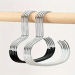 Hanging Organizer Hook – Anti-Slip Round Hook for Wardrobe Hangers, Space-Saving Closet Storage Solution - Image 3