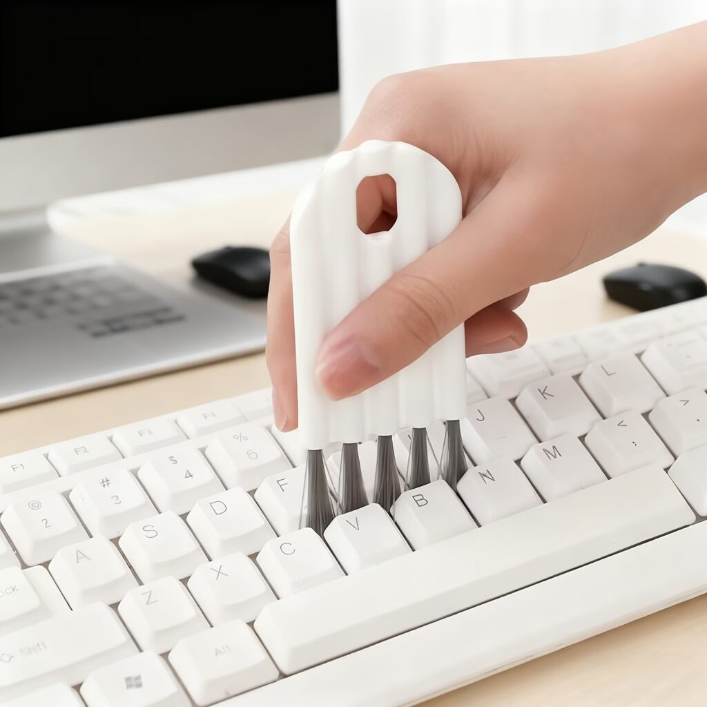 Keyboard Cleaning Brush Set, Super Soft Dust Removal Tool, Compact Cleaning Brush for Electronics, Office, Home & Travel