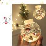 LED Christmas Curtain Lights with Wishing Ball & Snowman Tree Hanging Decorations – 3m Holiday Window Lights for Home & Party Decor - Image 14