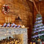 LED Christmas Tree Ribbon Lights – Golden Sparkling Wave Design with 20/50 LEDs, Battery-Powered - Image 7