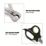 Pet Nail Clipper – Black & Green Stainless Steel