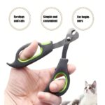 Pet Nail Clipper – Black & Green Stainless Steel - Image 3