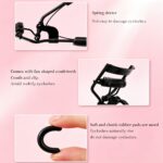 Professional Eyelash Curler with Comb