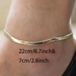 Snake Chain Design Bracelet – Elegant Bohemian Style Anklet for Women