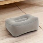 Thickened PVC Air Cushion Footrest, Adjustable Air Support Footstool, Portable Inflatable Foot Pedal for Airplane, Train, Travel, Home & Office - Image 6