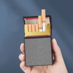 USB Rechargeable Lighter & Cigarette Case – 20-Cigarette Holder with Stylish Durable Design - Image 9