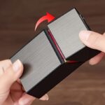USB Rechargeable Lighter & Cigarette Case – 20-Cigarette Holder with Stylish Durable Design - Image 10