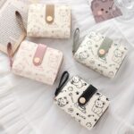 Women's Cute Cat Print Short Wallet - Image 6