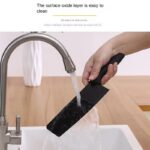 5pcs Black Kitchen Knife Set with Cutting Board - Image 5