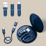 9-in-1 Cable Adapter Kit – USB-C Travel Storage Case - Image 9